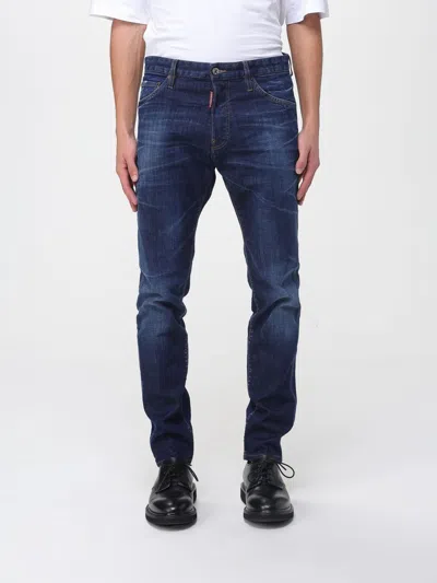 DSQUARED2 DSQUARED2 JEANS MEN COLOR NAVY,438982045