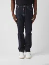 Dsquared2 Jeans With Belt Loops In Blue