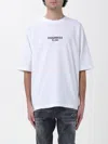 Dsquared2 Cotton T-shirt With Logo In White