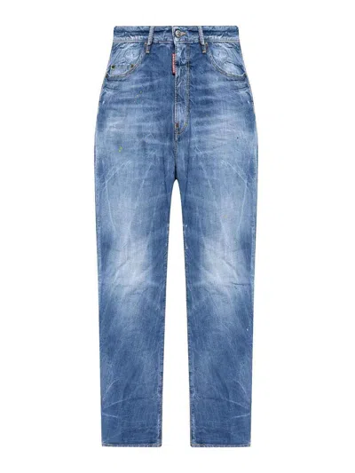 DSQUARED2 JEANS BOOT-CUT - AZUL