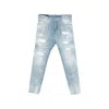 Dsquared2 Teddy Distressed Jeans In Blue