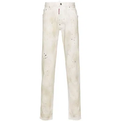 Dsquared2 Cool Guy Straight-leg Jeans In White