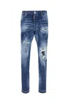 Dsquared2 Stretch Denim Blend Cool Guy Jeans In Navy