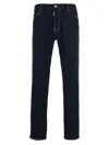 Dsquared2 Slim Indigo Denim With Logo Detailing In Navy Blue