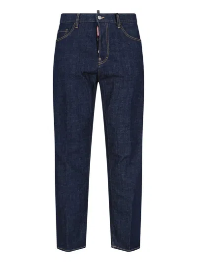 Dsquared2 Jeans In Navy Blue