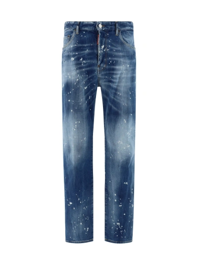 Dsquared2 Jeans In Navy Blue