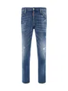 Dsquared2 Jeans In Navy Blue