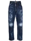 Dsquared2 Slim Fit Denim Trousers In Blue