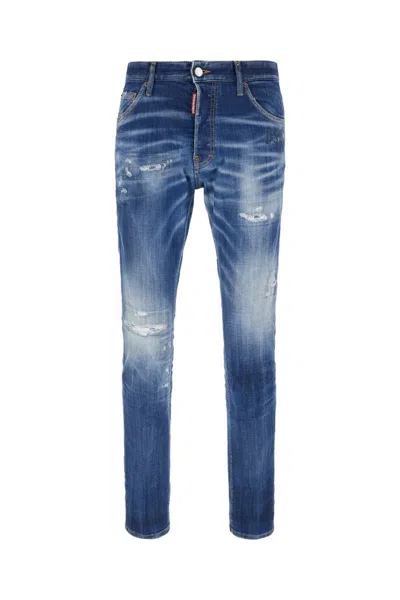 Dsquared2 Stretch Denim Cool Guy Jeans In Blue