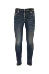 Dsquared2 Stretch Denim Sexy Twist Jeans In Navyblue