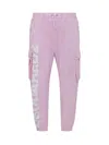 Dsquared2 Logo-print Cargo Trousers In Pink