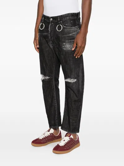 Dsquared2 Jeans Ripped Man Black
