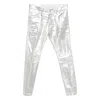 Dsquared2 Metallic-finish Jeans In Silver