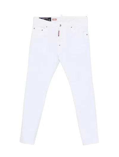 Dsquared2 642 Straight-leg Jeans In White