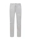 Dsquared2 Bull Skater Jeans In White