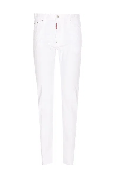 DSQUARED2 DSQUARED2 WHITE BULL COOL GUY JEANS