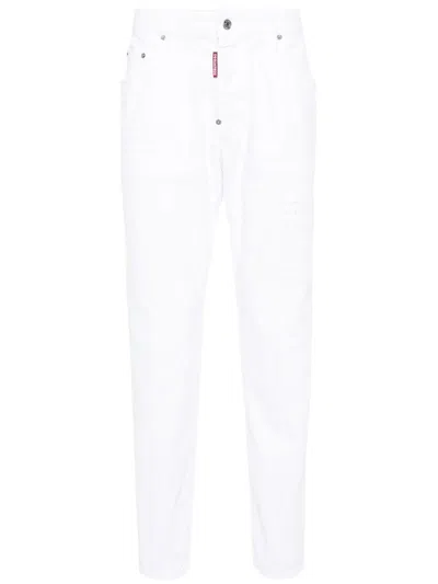 Dsquared2 Jeans White In Bianco