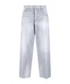 Dsquared2 Straight Fit Trousers Distressed Finish