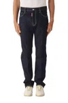 Dsquared2 Jeans With Belt Loops In Blue