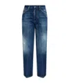 Dsquared2 Distressed-effect Jeans In Blue