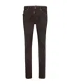 Dsquared2 Jeans With Belt Loops In Brown