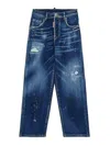 Dsquared2 Jeans With Logo In Blue