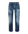 Dsquared2 Jenna Distressed Jeans In Blue