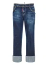 Dsquared2 Jenna Flared Jeans In Blue
