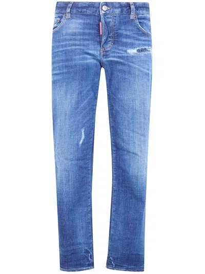 Dsquared2 "jenna" Jeans In Blue