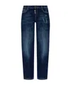 Dsquared2 Distressed Trousers In Blue