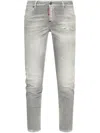 Dsquared2 Jennifer Mid-rise Jeans In Grey