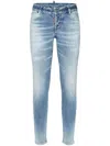 Shop Dsquared2 Jennifer Mid-rise Jeans In Blue