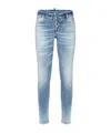Dsquared2 Jennifer Mid-rise Jeans In Blue