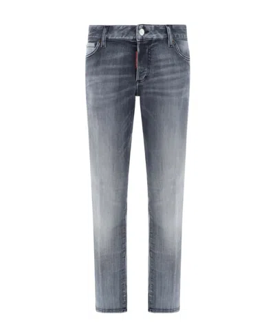 Dsquared2 Jennifer Skinny Jeans In Gray