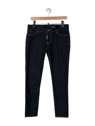 Pre-owned Dsquared2 Jennifer Skinny Leg Jeans W/ Tags In Blue