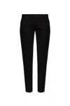 Dsquared2 Jennifer Tapered Jeans In Black