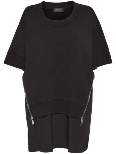 Dsquared2 Jersey Dress In Black