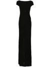 Dsquared2 Jersey Maxi Dress In Black