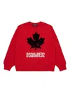 Dsquared2 Jersey Sweatshirt In Red