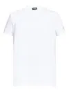 Dsquared2 Summer Lovers Embroidered Crewneck T-shirt In White
