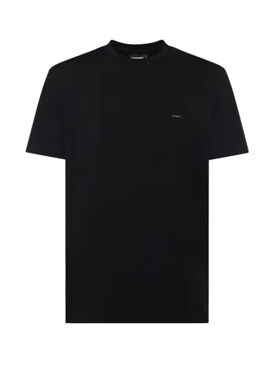 Dsquared2 Jersey T-shirt With Logo In Black