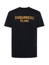 Dsquared2 Dsquared Men T-shirt With Logo In Black
