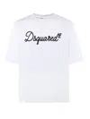 Dsquared2 Jersey T-shirt With Logo In Multi