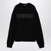 Dsquared2 Logo-printed Pullover Sweatshirt In Black