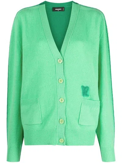 Dsquared2 Jerseys & Knitwear In Green