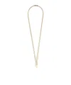 Dsquared2 Dsquared Men "jesus" Necklace In Yellow