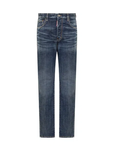 Dsquared2 Jethe Estanens 642 Jeans In Blue