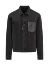 Dsquared2 Jet-set Lightweight Jacket In Black