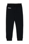 Dsquared2 Logo-print Cotton Track Pants In Black