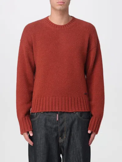 Dsquared2 Sweater  Men Color Brick Red